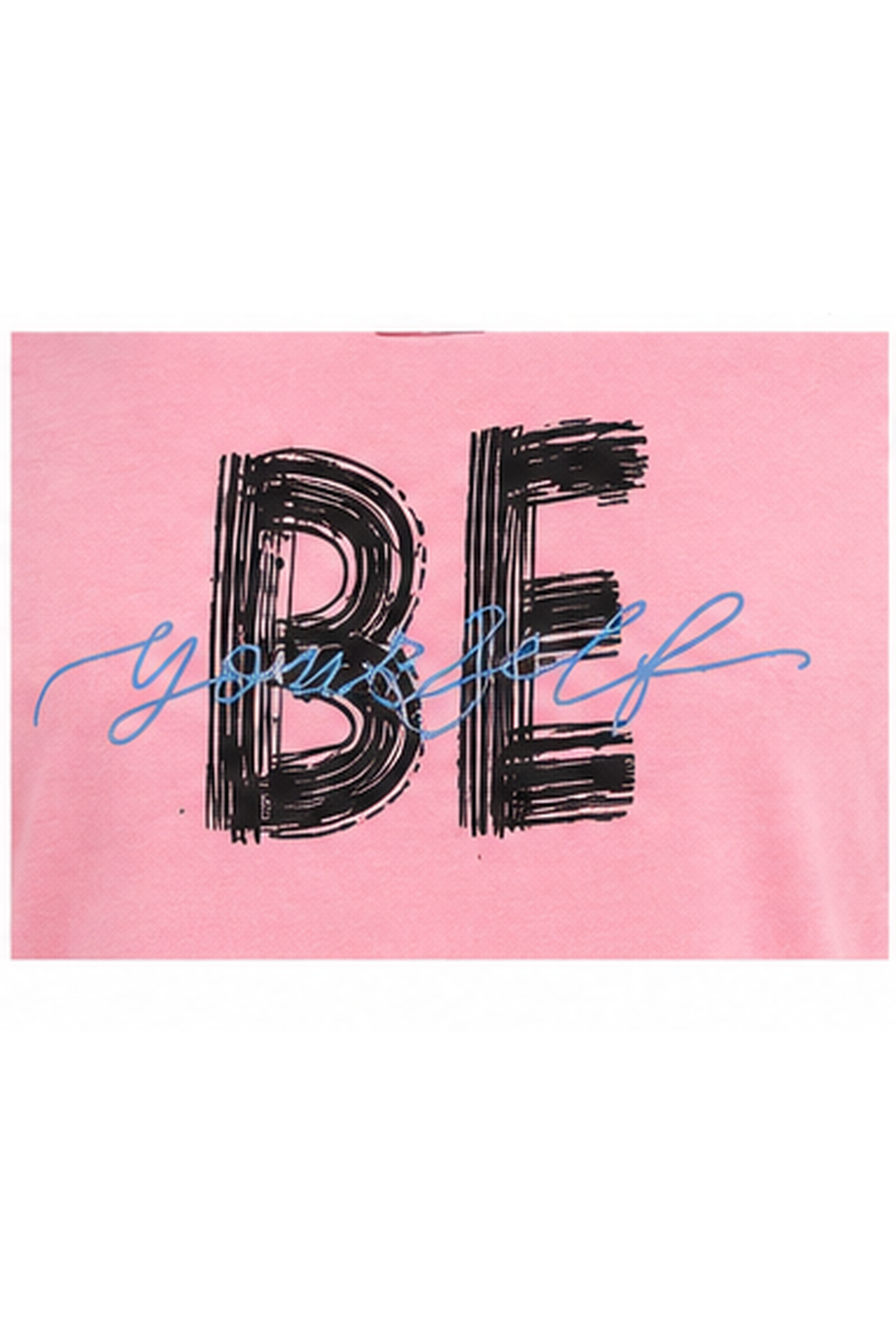 Be Yourself Pink T-Shirt Pajama Set