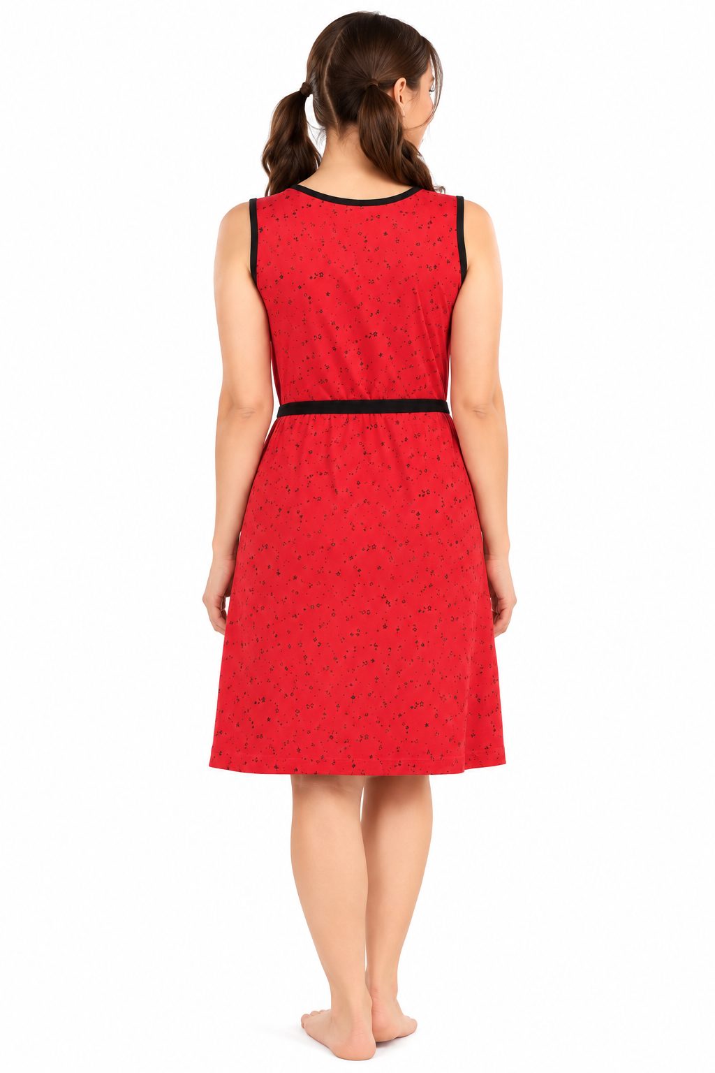 Smile the Day Red Short Slip