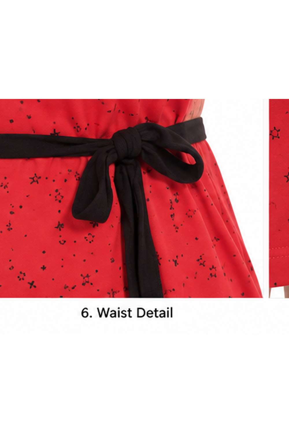 Smile the Day Red Short Slip